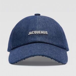 Jacquemus Dark Blue Denim Hat